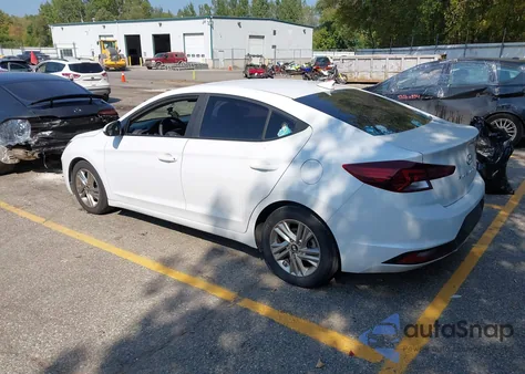 2019 Hyundai Elantra Sel from USA, damaged, VIN 5NPD84LF6KH406954